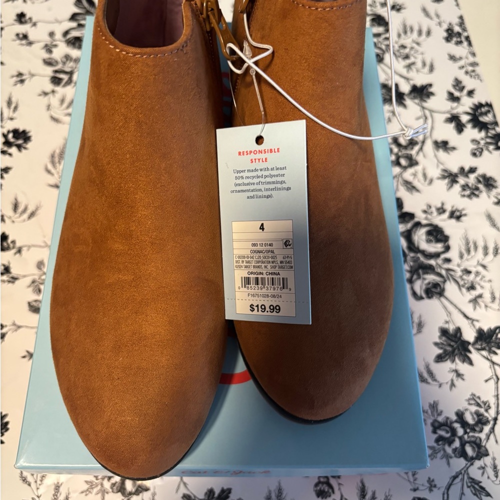 Cat & Jack Brown Kids Boots